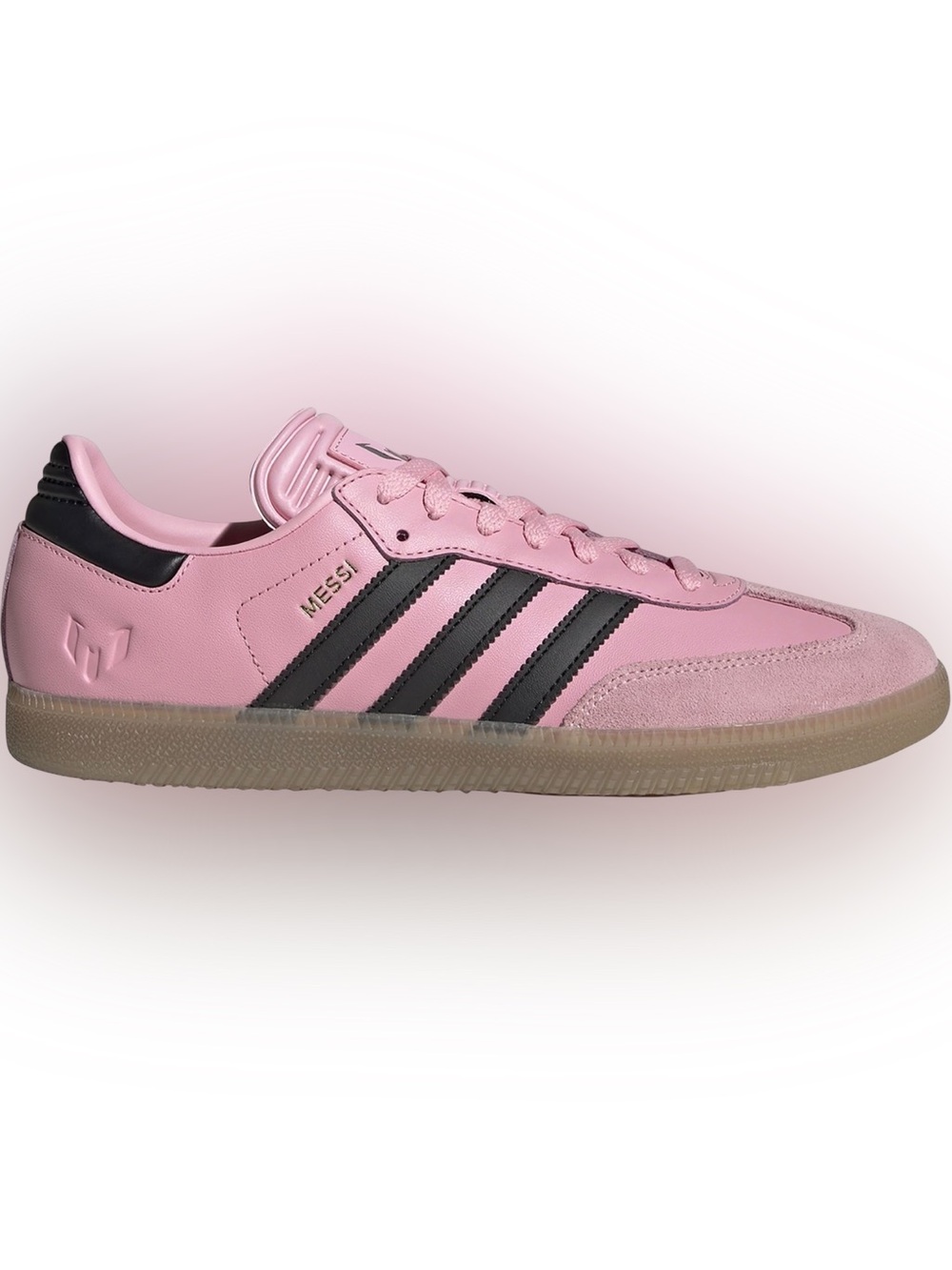 adidas Pink & Black Messi Samba Size 11.5 Men/12.5 Women Brand New